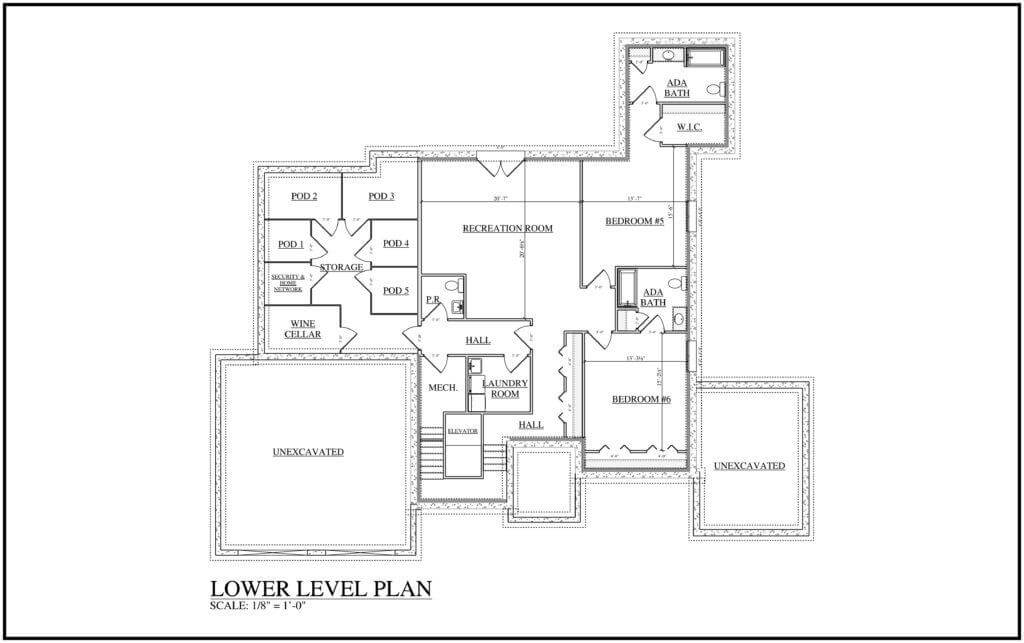 lower level plan